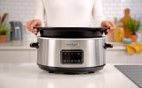 Crock-Pot CSC112X langsomt kogende gryde, 6,5 l (s�lvfarvet) #4