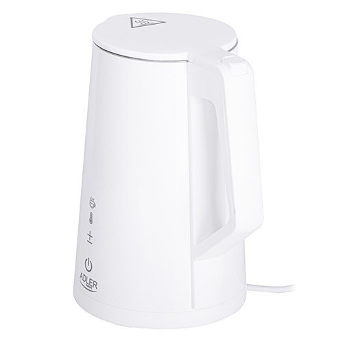 Adler AD 1345 elkedel 1,7 L 1850 W Hvid #7