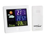 Greenblue GB521W digital vejrstation Hvid Vekselstrm/batteri #1