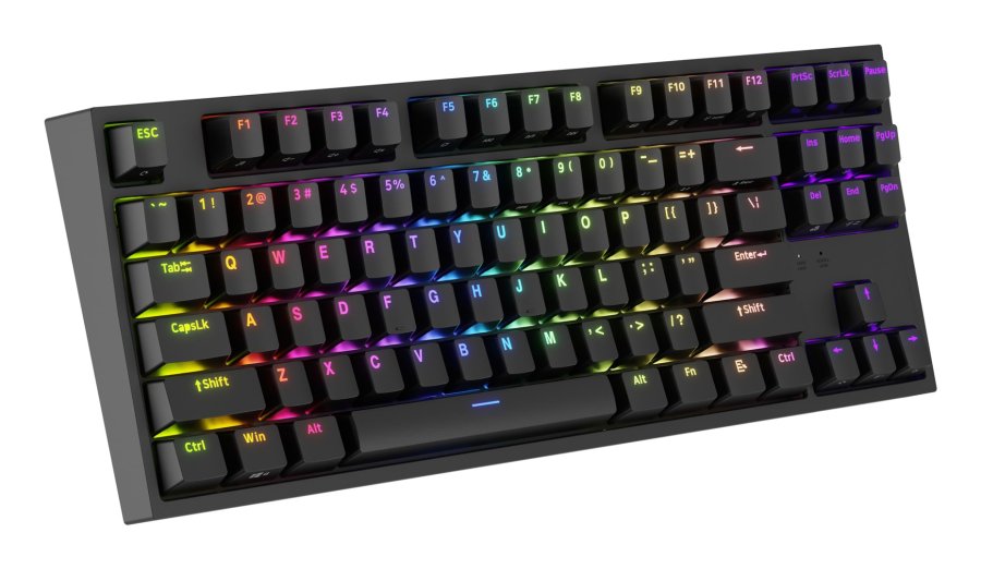 GENESIS Thor 404 TKL tastatur Spil USB QWERTY US International Sort #9