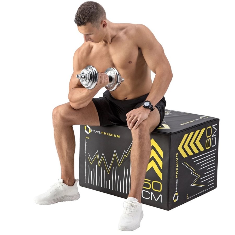 Farvede vgtstnger med vgtstangsfunktion i etui HMS SKC20 2 x 10 kg #33