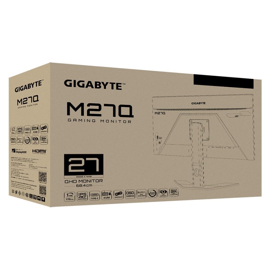 Gigabyte M27Q 68,6 cm (27