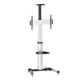 LogiLink BP0025 multimedie vogn & stand Hvid Fladt panel Multimedie kurv #1