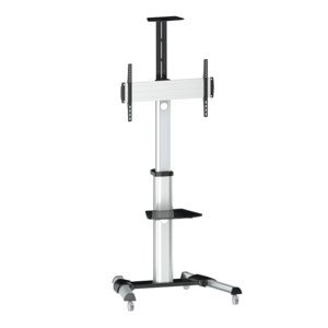 LogiLink BP0025 multimedie vogn & stand Hvid Fladt panel Multimedie kurv #1