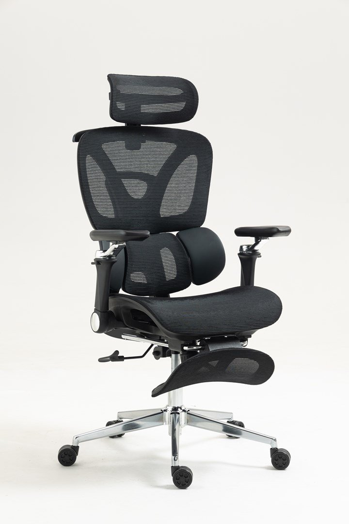 Activejet ergonomisk kontorstol YK848 sort #35