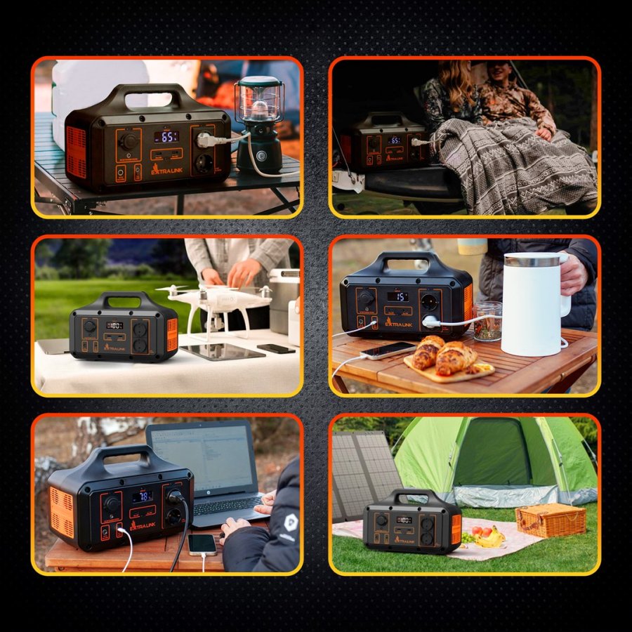 Extralink EPS-S600S Brbar energistation 6 Lithium-Ion (Li-Ion) 30630 mAh 600 W 7,2 kg #2