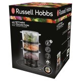 Russell Hobbs 26530-56 dampkoger 3 kurv(e) Fritstende 400 W Sort, Gennemsigtig #6