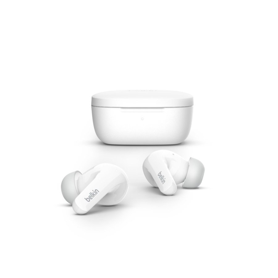 Belkin SOUNDFORM Flow Headset Trdls I rerne Opkald/musik USB Type-C Bluetooth Hvid #5