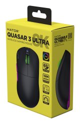 HATOR Quasar 3 Ultra 8K Wireless mus Spil Ambidextrous RF Wireless + Bluetooth + USB Type-A Optisk 30000 dpi #8