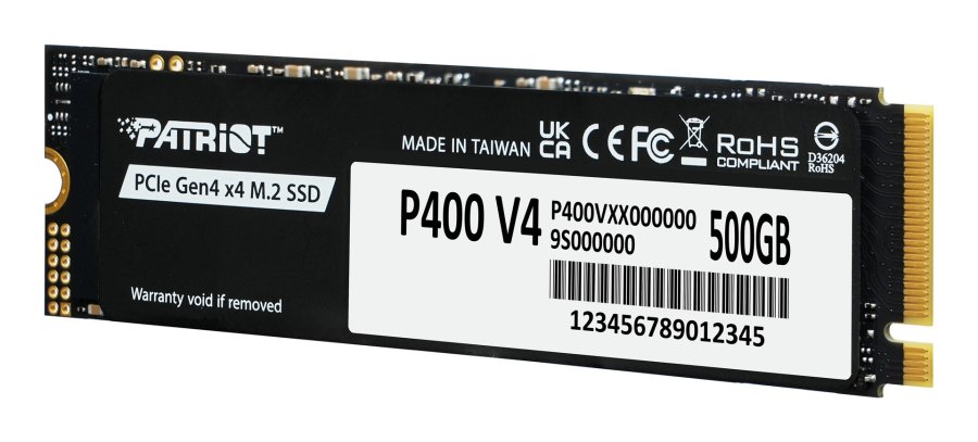 Patriot Memory P400 V4 500 GB M.2 PCI Express 4.0 NVMe #4