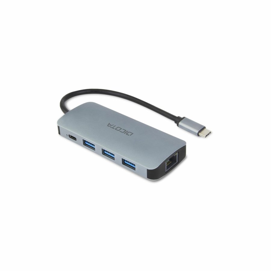 DICOTA D32062 interface hub USB Type-C S�lv #5