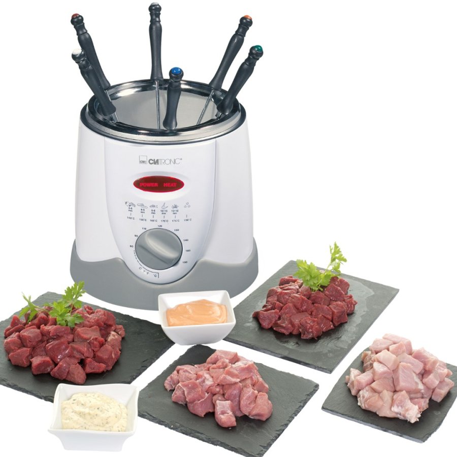 Clatronic FFR 2916 Enkelt 1 L Enkeltstende 900 W Frituregryde Gr, Hvid #5