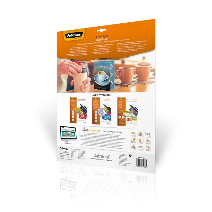 Fellowes 5602001 plastlomme 25 stk #3