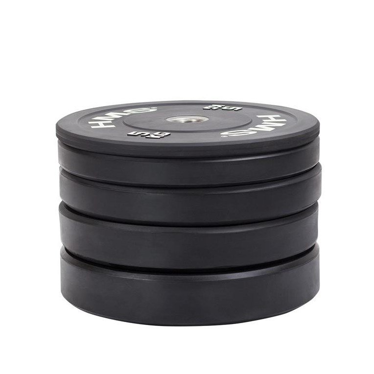 HMS Fitness BBR15 1 stk Olympic Gummibelagt vgtskive #10