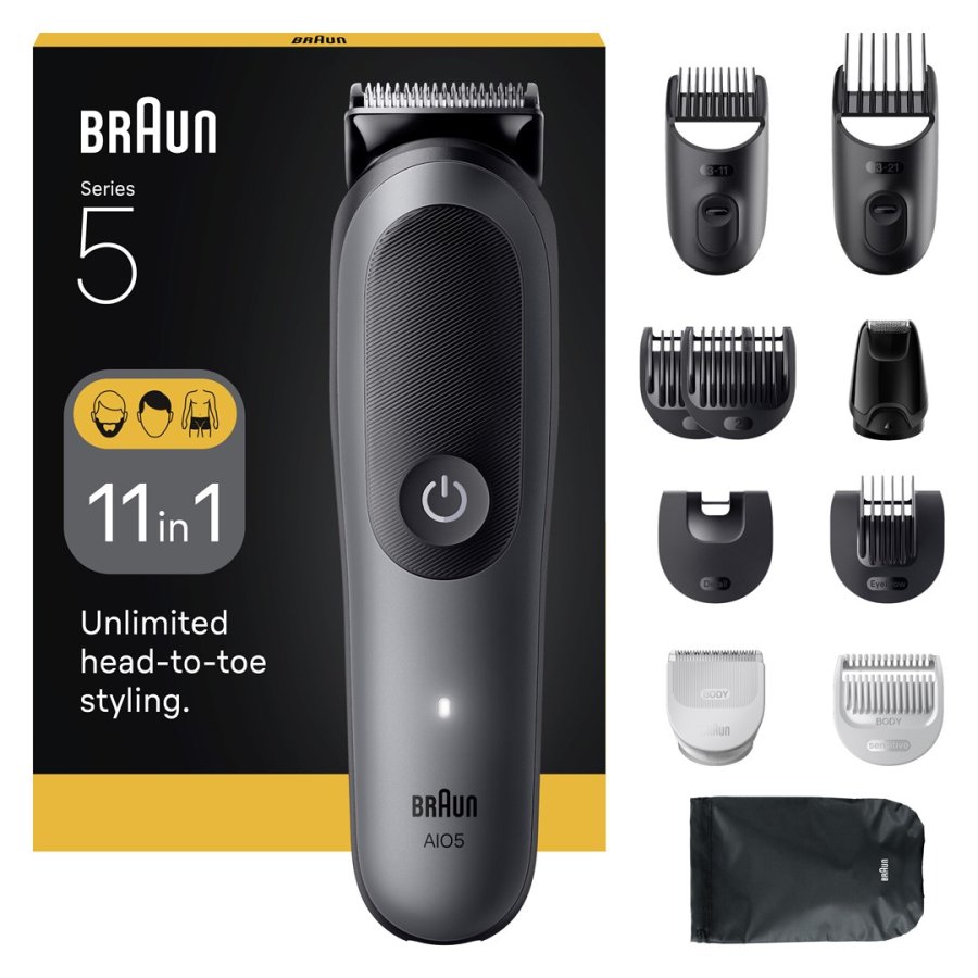 Braun 80789913 skg- og hrtrimmer Mrkegr 21 #1