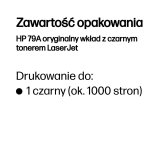 HP Original 79A LaserJet-tonerpatron, sort #4