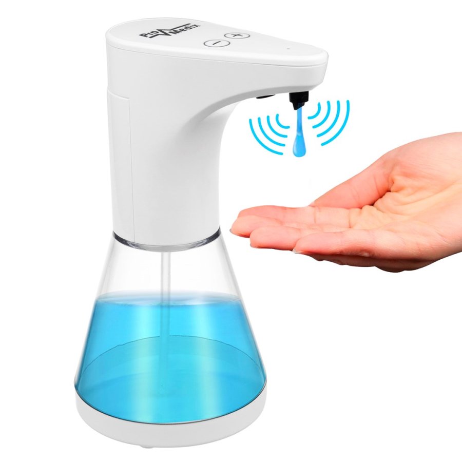Automatisk dispenser til flydende sbe, desinfektionsmidler og geler Promedix PR-530 480 ml til 4 AA-batterier #7