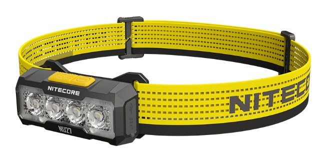 Nitecore NU27 lommelygte Sort, Gul Hovedbnd lommelygte LED #1