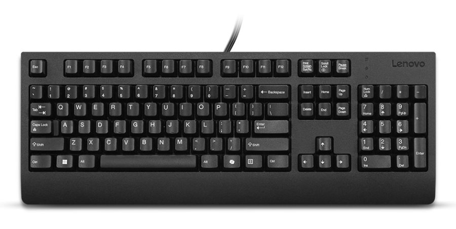 Lenovo Preferred Pro II tastatur Hjemme/kontor USB Tysk Sort #1