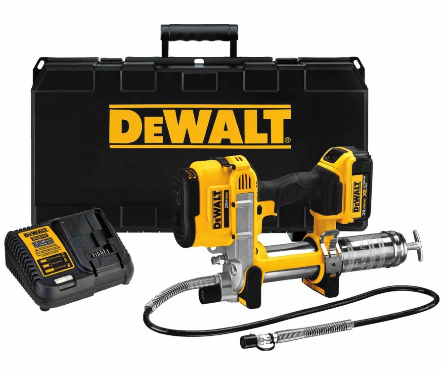 DeWALT DCGG571M1 elektrisk fedtpresse #1
