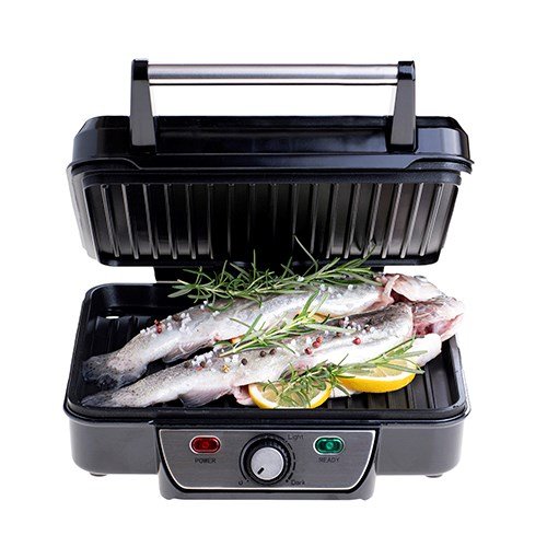Mesko Grill MS 3050 Contact grill, 1800 W, Black/Stainless steel #4