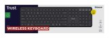 Trust Vaiya tastatur Universel USB + RF Wireless + Bluetooth US engelsk Sort #7