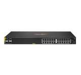 HPE Aruba Networking CX 6100 24G Class4 PoE 4SFP+ 370W Administreret L3 Gigabit Ethernet (10/100/1000) Strm over Ethernet (PoE) 1U Sort #1
