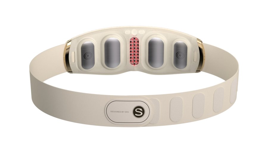 SKG GS500 massageapparat Talje Hvid #12
