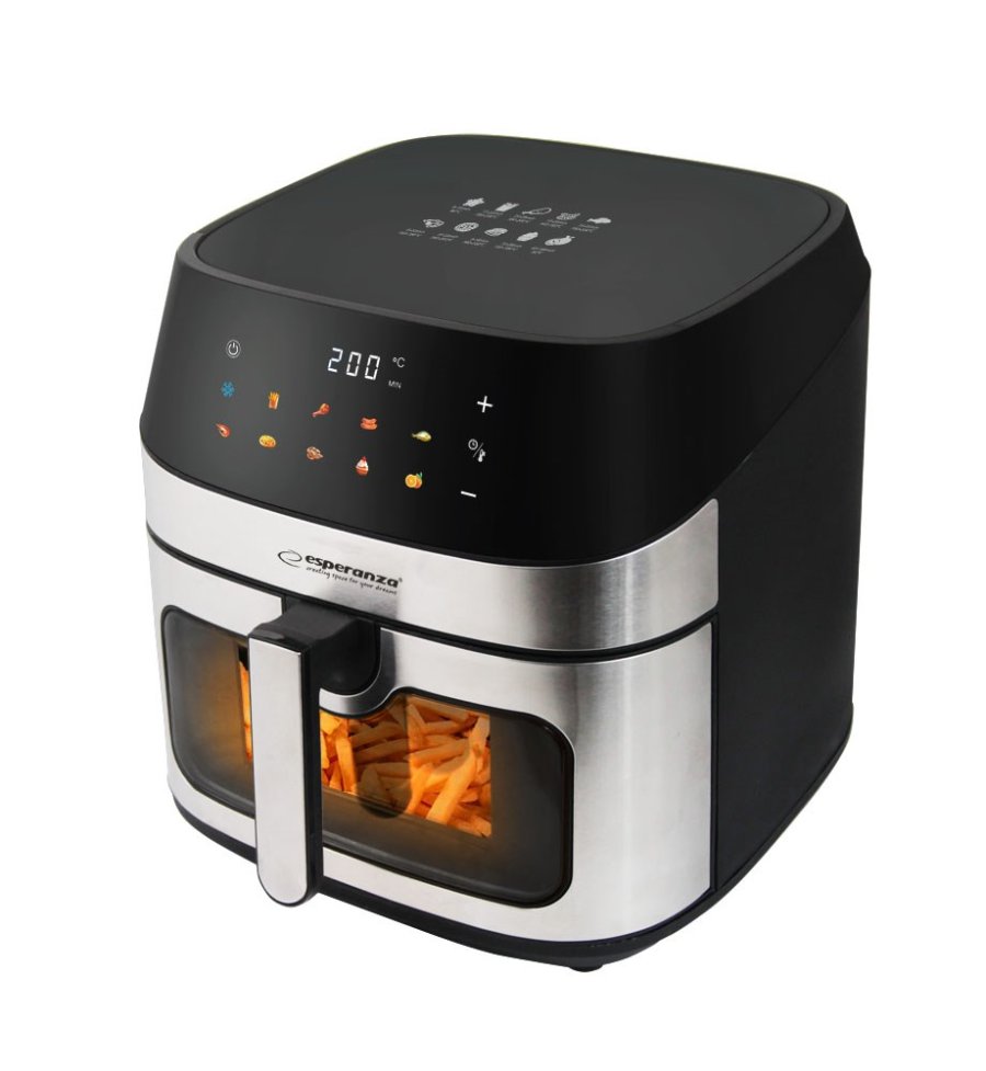 Esperanza EKA005 Fedtfri frituregryde 8L, 1600W Inox #1