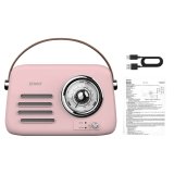 SAVIO RS-03 B�rbar radio, lyser�d #3
