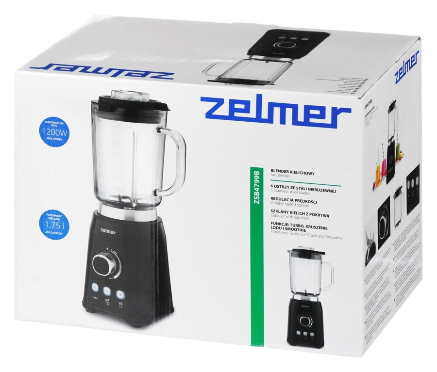 Zelmer kopblender ZSB4799B 1,75 l 1200 W Sort #10