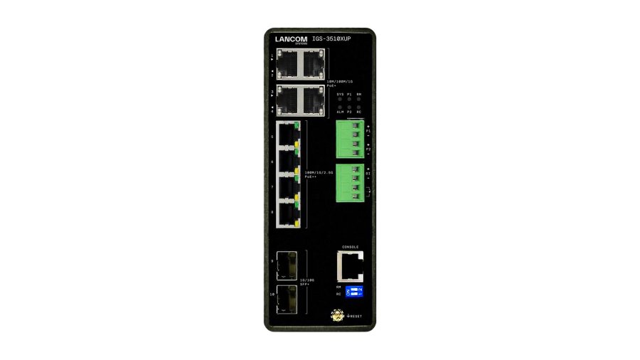 LANCOM IGS-3510XUP Administreret L3 2.5G Ethernet (100/1000/2500) Str�m over Ethernet (PoE) Sort #1