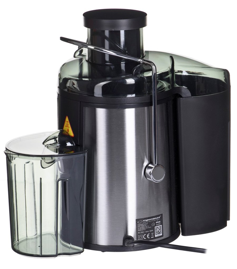 Esperanza EKJ002 citruspresser og juicemaskine Sort, Rustfrit stl 500 W #6