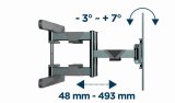 Gembird WM-80ST-01 tv-beslag 2,03 m (80