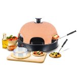 Emerio PO-115984 pizza fremstiller & ovn 6 pizza(er) 1200 W Sort, Orange #6