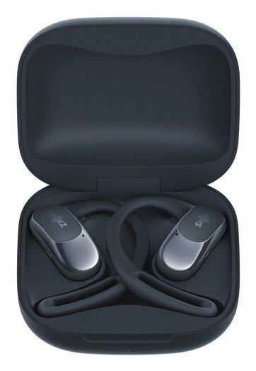 SHOKZ OpenFit Air Headset Trdls rekrog Opkald/Musik/Sport/Hverdag Bluetooth Sort #5