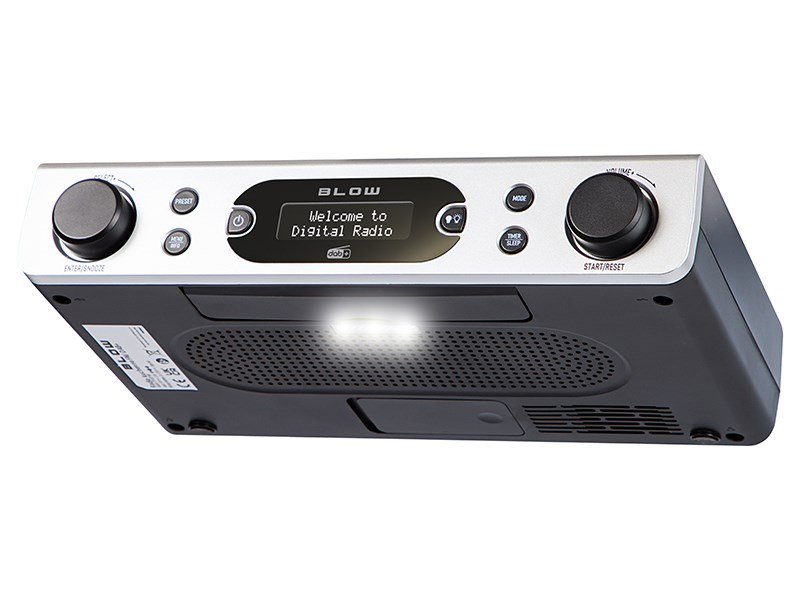 FM/DAB+ BLOW RK2 k�kkenradio, s�lv #1
