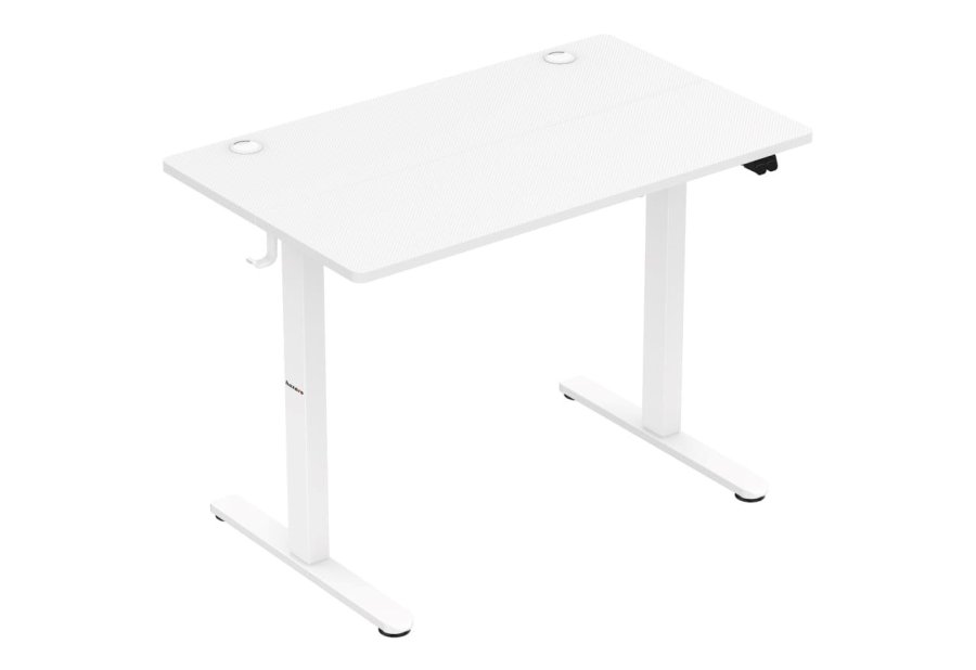 Huzaro Hero 7.9 White - hjdejusterbart elektrisk gaming-skrivebord #1
