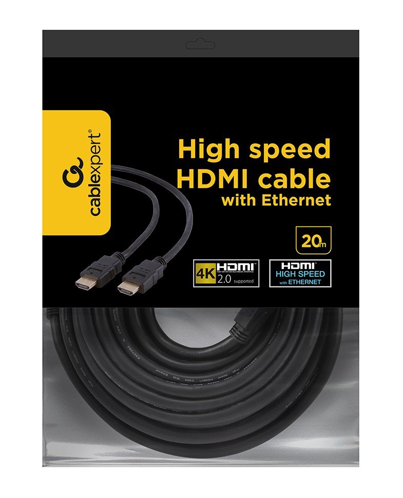 Gembird 20m HDMI HDMI-kabel HDMI Type A (Standard) Sort #5
