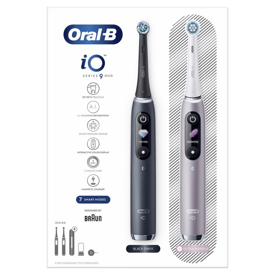 Szcoteczka Oral-B  iO Series 9 Duo Black Onyx/Rose #3