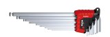 Wiha 369R L-formet unbrakonglest Metric 9 stk #1
