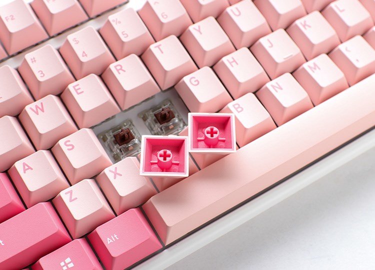 Ducky One 3 TKL tastatur Spil USB QWERTZ Tysk Lyserd #23