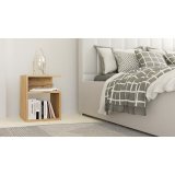 TINI natbord 30x30x40, hndvrksmssigt egetr #4