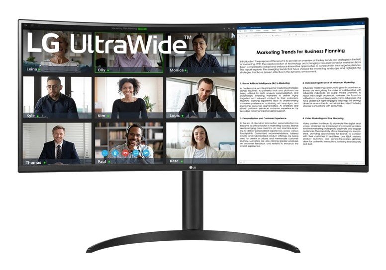 LG 34WR55QK-B computerskrm 86,4 cm (34