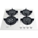 Whirlpool AKT 625/WH kogeplade Hvid Indbygget Gaskomfur 4 zone(s) #2