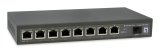 LevelOne GEP-0925 netv�rksswitch Ikke administreret 2.5G Ethernet (100/1000/2500) Str�m over Ethernet (PoE) Sort #1