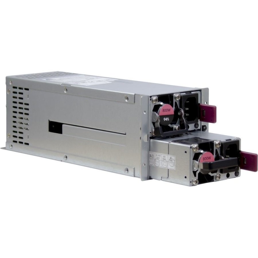 Inter-Tech ASPOWER R2A-DV0800-N enhed til str�mforsyning 800 W 20+4 pin ATX 2U S�lv #2