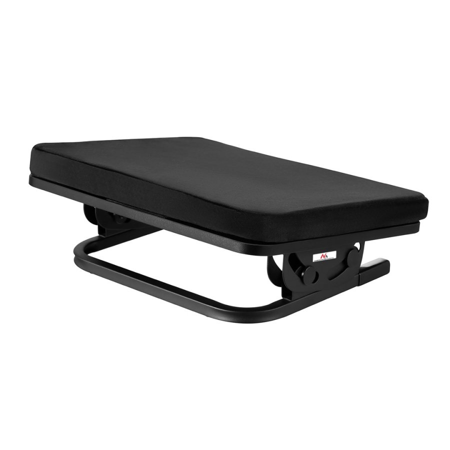 Maclean ergonomisk fodsttte, bensttte, trinls vinkelindstilling, aftagelig pude, MC-460 #8