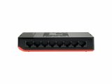 LevelOne GSW-0807 netv�rksswitch Ikke administreret Gigabit Ethernet (10/100/1000) Sort, R�d #5