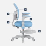 Fotel obrotowy Junior 5.0 Blue #11